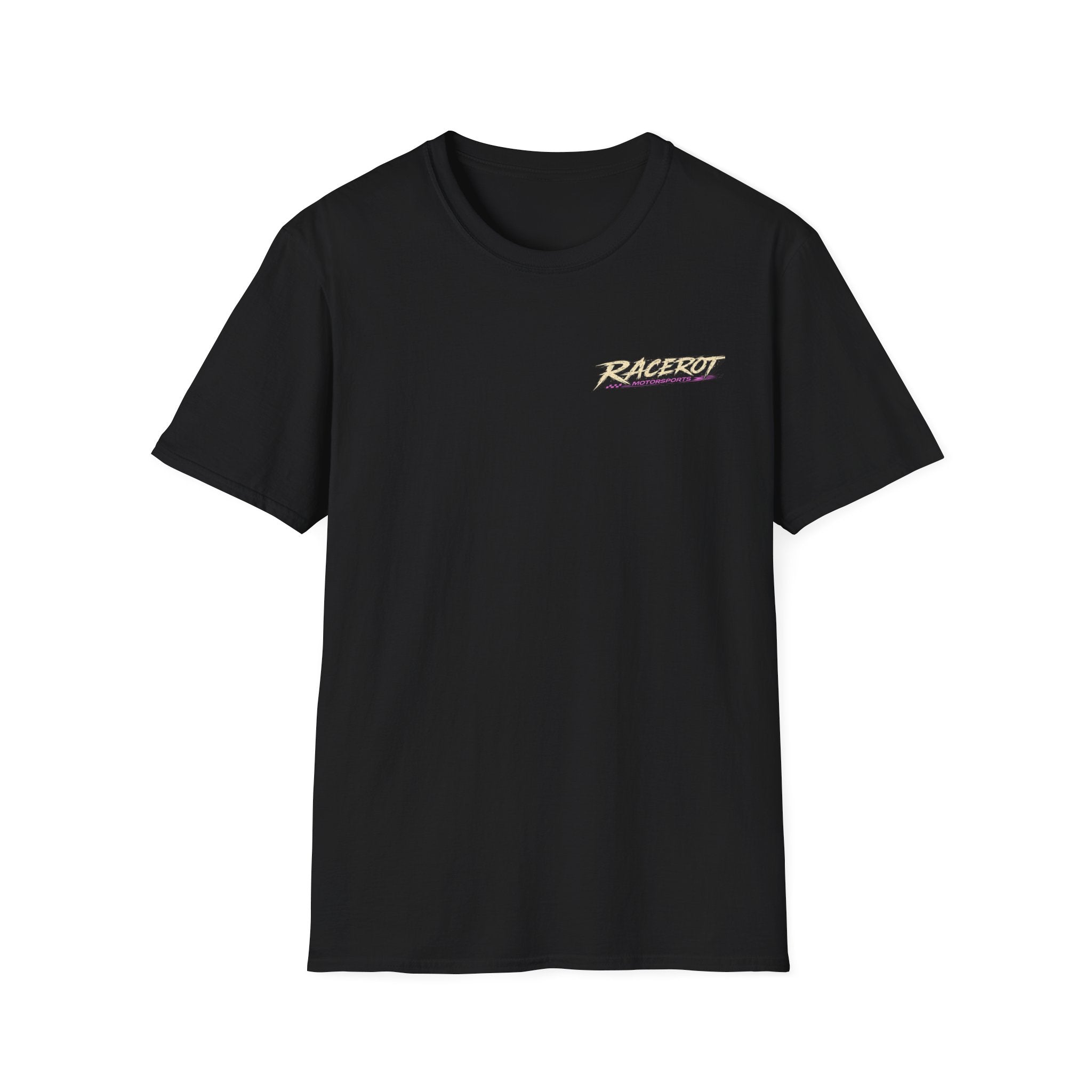 Racerot Tung Tung Tung Sahur Racing Logo T-Shirt | Brainrot Retro Speed Graphic Shirt